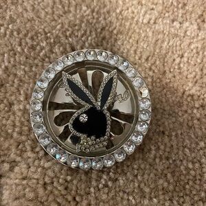 Playboy spinner belt buckle
